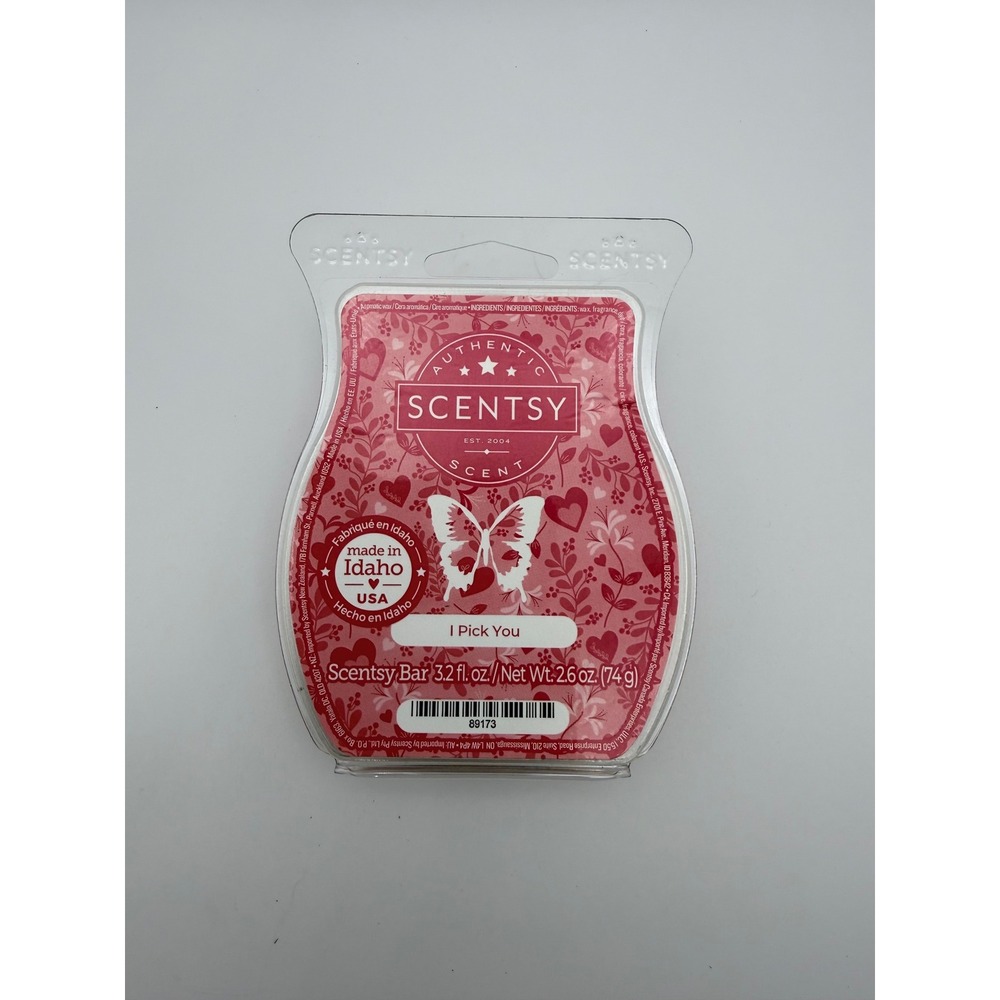 Scentsy I Pick You Wax‎ Bar Authentic Home Fragrance